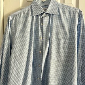Ben silver button down